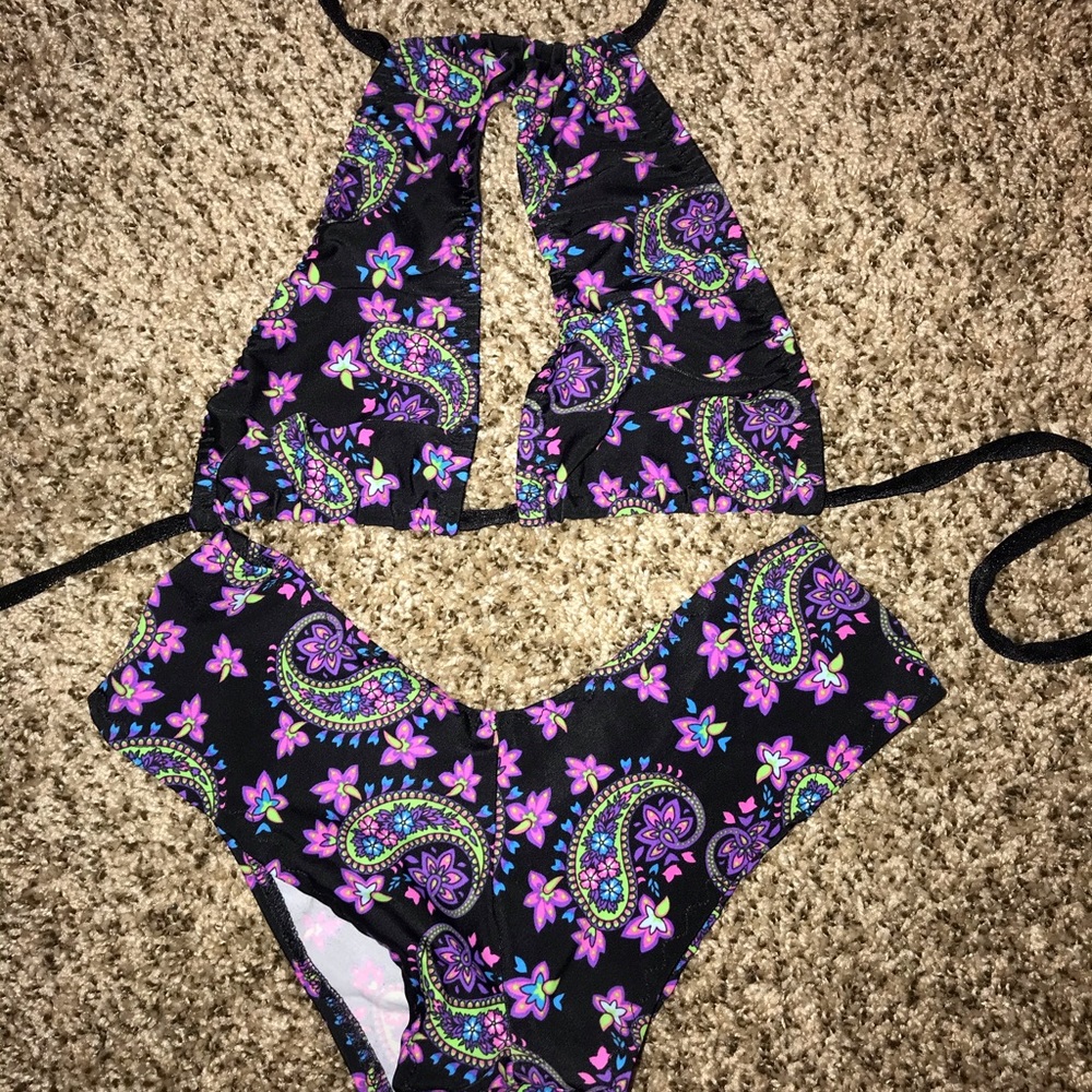 Groovy swimsuit!